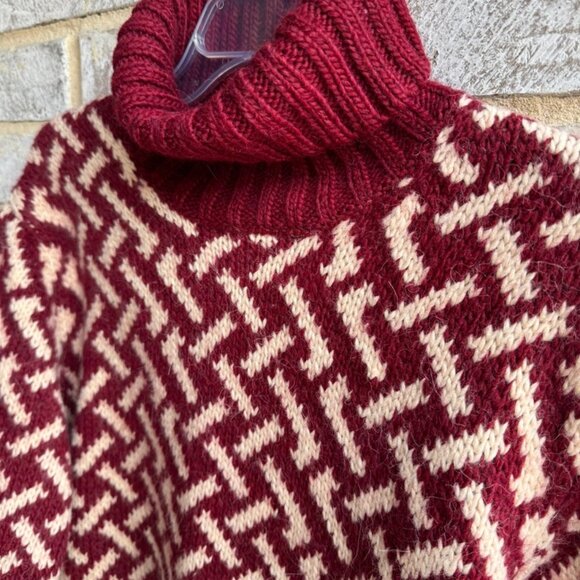 Lands' End Canvas 1963 Long Sleeve Turtleneck Pullover Sweater Men's Size XL - Picture 7 of 9